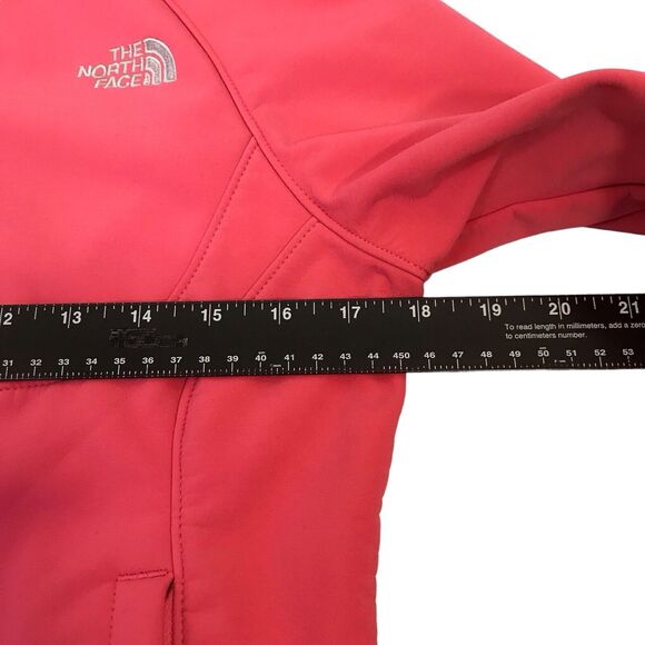 The‎ North Face Softshell Jacket F11 AMVX T183 Fleece Lined Full Zip Pink S - Picture 10 of 16